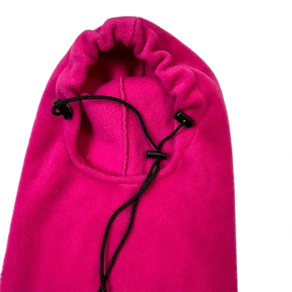 Polar‎ Hood Unisex Pink Fleece Neck Warmer Cowl Snood Winter Scarf